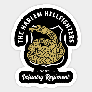 The Harlem Hellfighters - WW1 Infantry Regiment Sticker